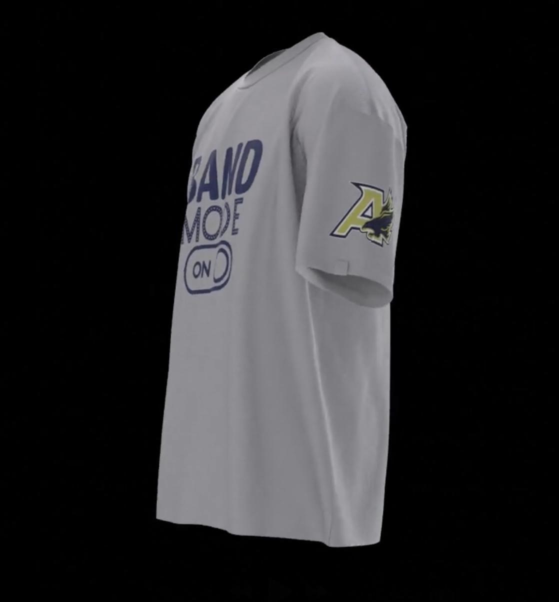 Band Dad T-Shirt - Apollo High School Edition (Available in Navy Blue & Grey)